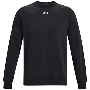 Bluza męska Under Armour Rival Fleece Crew czarna 1379755 001 Bluza męska Under Armour Rival Fleece Crew czarna 1379755 001