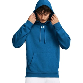 Bluza męska Under Armour Rival Fleece Hoodie niebieska 1379757 406 M Bluza męska Under Armour Rival Fleece Hoodie niebieska 1379757 406 M