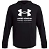 Bluza męska Under Armour UA Rival Terry Graphic Hoodie czarna 1386047 001