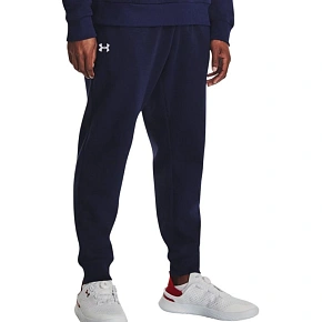 Spodnie męskie Under Armour Rival Fleece Joggers granatowe 1379774 410 M Spodnie męskie Under Armour Rival Fleece Joggers granatowe 1379774 410 M