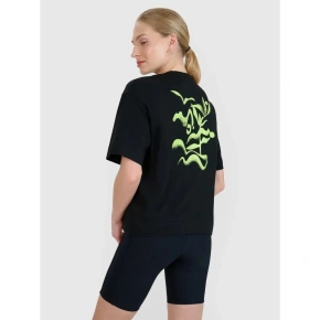 T-shirt regular z nadrukiem damski 4F 4FWSS25TTSHF1967-20S T-shirt regular z nadrukiem damski 4F 4FWSS25TTSHF1967-20S