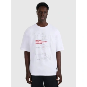 T-shirt oversize z nadrukiem męski 4F 4FRAW25TTSHM3257-10S T-shirt oversize z nadrukiem męski 4F 4FRAW25TTSHM3257-10S