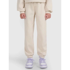 Spodnie dresowe joggery dziewczęce 4F 4FJRAW25TTROF1473-54S Spodnie dresowe joggery dziewczęce 4F 4FJRAW25TTROF1473-54S