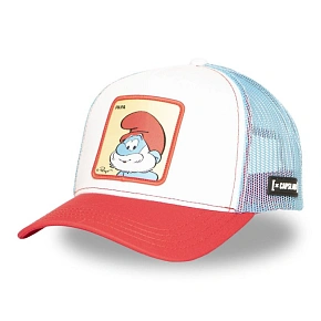 Czapka z daszkiem Capslab Smerfy Papa Smerf Trucker - CL/SMU/1/CT/PAPAB Czapka z daszkiem Capslab Smerfy Papa Smerf Trucker - CL/SMU/1/CT/PAPAB