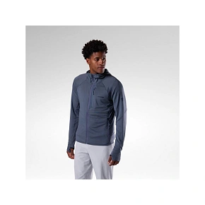Bluza męska ROSSIGNOL M Textured Hoodie Mid Layer szara Bluza męska ROSSIGNOL M Textured Hoodie Mid Layer szara