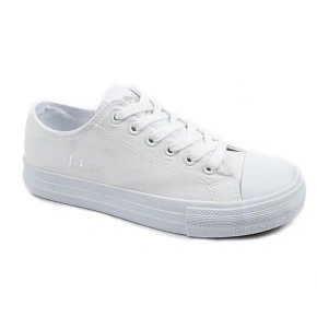 Lee Cooper buty sportowe damskie trampki modne białe wygodne dámské Lee Cooper buty sportowe damskie trampki modne białe wygodne dámské