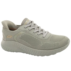 Skechers buty sportowe damskie Bobs Squad wsuwane SLIP-INS oliwkowe dámské Skechers buty sportowe damskie Bobs Squad wsuwane SLIP-INS oliwkowe dámské