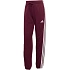 Spodnie damskie adidas Essentials 3-Stripes French Terry Cuffed bordowe KR1029 dámské