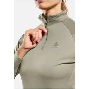 Bluza damska Odlo ESSENTIAL 1/2 ZIP Mid layer szara dámské Bluza damska Odlo ESSENTIAL 1/2 ZIP Mid layer szara dámské