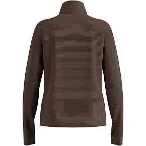 Bluza z półgolfem damska Odlo ESSENTIAL THERMAL Mid layer 1/2 zip brązowa Bluza z półgolfem damska Odlo ESSENTIAL THERMAL Mid layer 1/2 zip brązowa