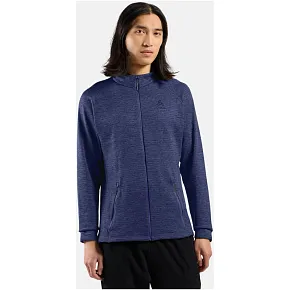 Bluza męska Odlo TENCIA Mid layer full zip niebieska pánské Bluza męska Odlo TENCIA Mid layer full zip niebieska pánské