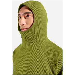 Bluza męska ODLO Mid layer hoody CUBIC zielona Bluza męska ODLO Mid layer hoody CUBIC zielona
