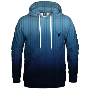 Bluza unisex z kapturem Fk You Ultra H-K AFD689 1871870 niebieska - Aloha From Deer