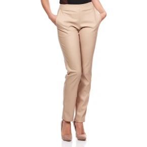 Spodnie damskie M144 beżowe - Moe