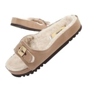 Klapki Scholl Iconic MEG Taupe W F303171062 dámské