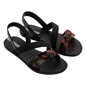 Ipanema buty sandały damskie Vibrant Sandal Fem modne wygodne czarne brązowe dámské