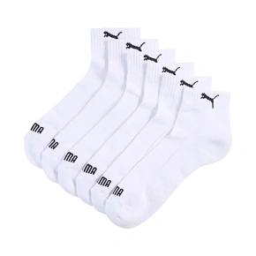 Skarpety Puma Cushioned Quarter 3 pak białe 938581 02