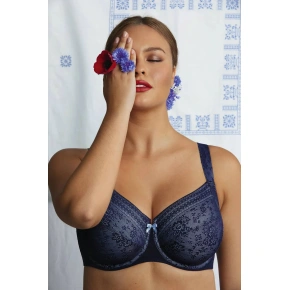 Biustonosz damski z fiszbinami Fleur 5653 380 Maritim niebieski - Anita