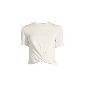 Koszulka CASALL Delight Short Wrap Tee biały Koszulka CASALL Delight Short Wrap Tee biały
