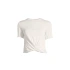 Koszulka CASALL Delight Short Wrap Tee biały