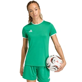 Koszulka damska adidas Entrada 26 Jersey zielona JZ2491 Koszulka damska adidas Entrada 26 Jersey zielona JZ2491