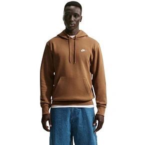 Bluza męska Nike Club BB brązowa FN3859 270 S