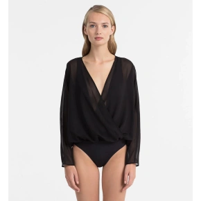 Tunika plażowa KW0KW00404-001 czarny - Calvin Klein