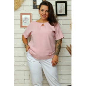 Bluzka damska Elida BA336 pudrowy róż - Karko