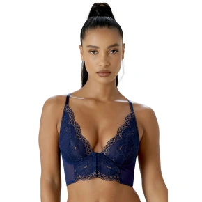 Biustonosz damski 7718 ciemny. niebieski/złoty - Gossard