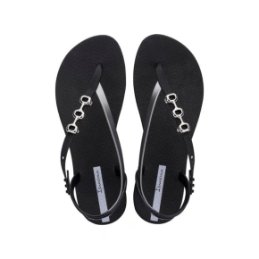 Ipanema Sandal Rio sandały japonki damskie modne wygodne czarne dámské