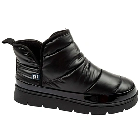 GAP buty damskie botki zimowe Alabama za kostkę czarne wsuwane dámské GAP buty damskie botki zimowe Alabama za kostkę czarne wsuwane dámské