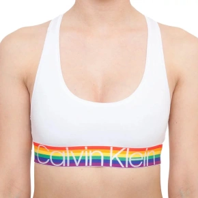 Biustonosz damski QF6010E-100 biały - Calvin Klein