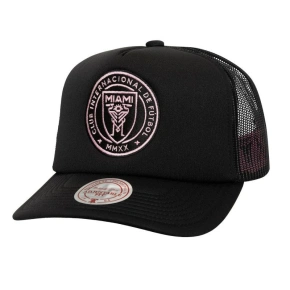 Czapka z daszkiem Mitchell & Ness Inter Miami CF Trucker HT10070-IMCBLCK Czapka z daszkiem Mitchell & Ness Inter Miami CF Trucker HT10070-IMCBLCK