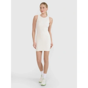 Sukienka mini z prążkowanej dzianiny damska 4F 4FRSS25TDREF188-11S