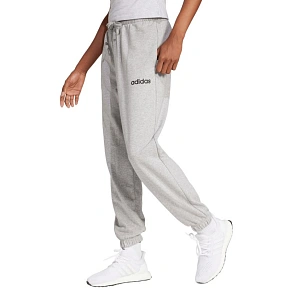 Spodnie damskie adidas Essentials Linear French Terry Cuffed jasnoszare JC5953 dámské