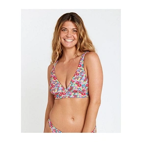 Stanik kąpielowy RIP CURL Las Flores Revo Halter turkusowy Stanik kąpielowy RIP CURL Las Flores Revo Halter turkusowy