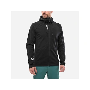Kurtka narciarska męska MILLET M PIERRAENT HOODIE czarna