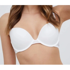 Biustonosz damski QF6345E 100 biały - Calvin Klein