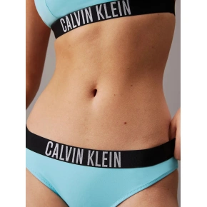 Stroje kąpielowe damskie KW0KW02337 DCE jasnoniebieski - Calvin Klein