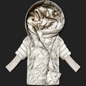 Dámská bunda Minority (M2-6701-12) ecru - Goodlooking