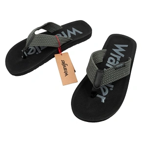Wrangler buty klapki męskie laczki Zane Flipflop szare japonki