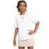 Koszulka dla dzieci Puma Ess Centered Cat Logo Boxy Tee biała 685131 02