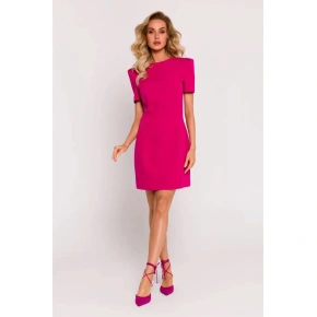 Sukienka damska na ramiączkach M 777 fuksja - MOE