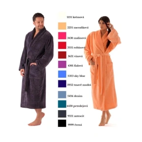Szlafrok damski i męski. obroża Tampa 2149 - Vestis