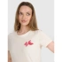 T-shirt regular z nadrukiem damski 4F 4FRSS25TTSHF2693-11S