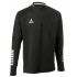 Bluza piłkarska treningowa rozpinana 1/2 SELECT Monaco v 24 czarna