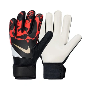 Rękawice bramkarskie dla dzieci Nike Match Goalkeeper czarno-czerwone HQ0258 011 Rękawice bramkarskie dla dzieci Nike Match Goalkeeper czarno-czerwone HQ0258 011