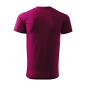 T-shirt męski Basic M MLI-12949 fuksja czerwony - Malfini
