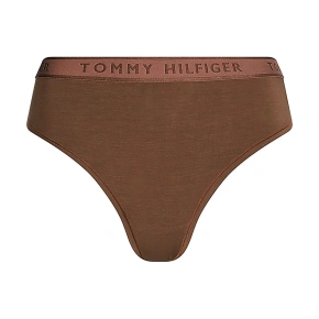 Damskie stringi z modalu z wysoką talią UW0UW03812-GTR - Tommy Hilfiger