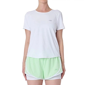 Skechers Stride Performance Tee TP162-WHT Białe L Skechers Stride Performance Tee TP162-WHT Białe L